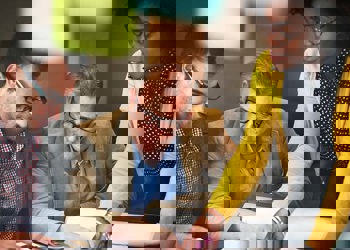 group of people collaborating